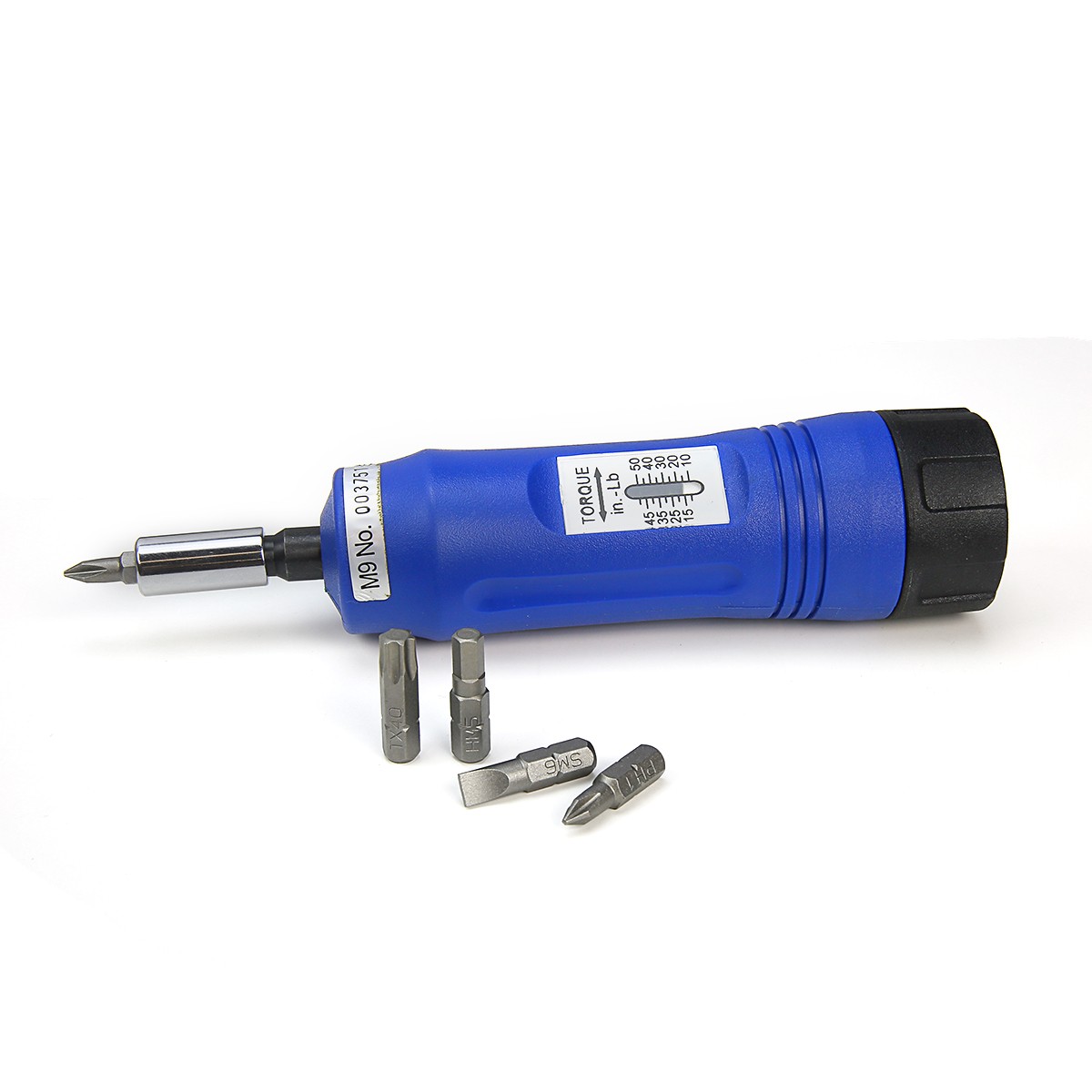 Stark USA 21-Pieces Adjustable Torque Screwdriver 14″ Long Shank 10-50 IN/LB