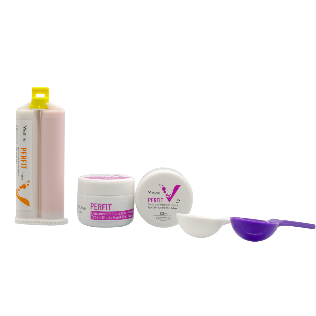 Dental Impression Material Light Body Dispenser mix + Putty Hand-Mix Fast Normal