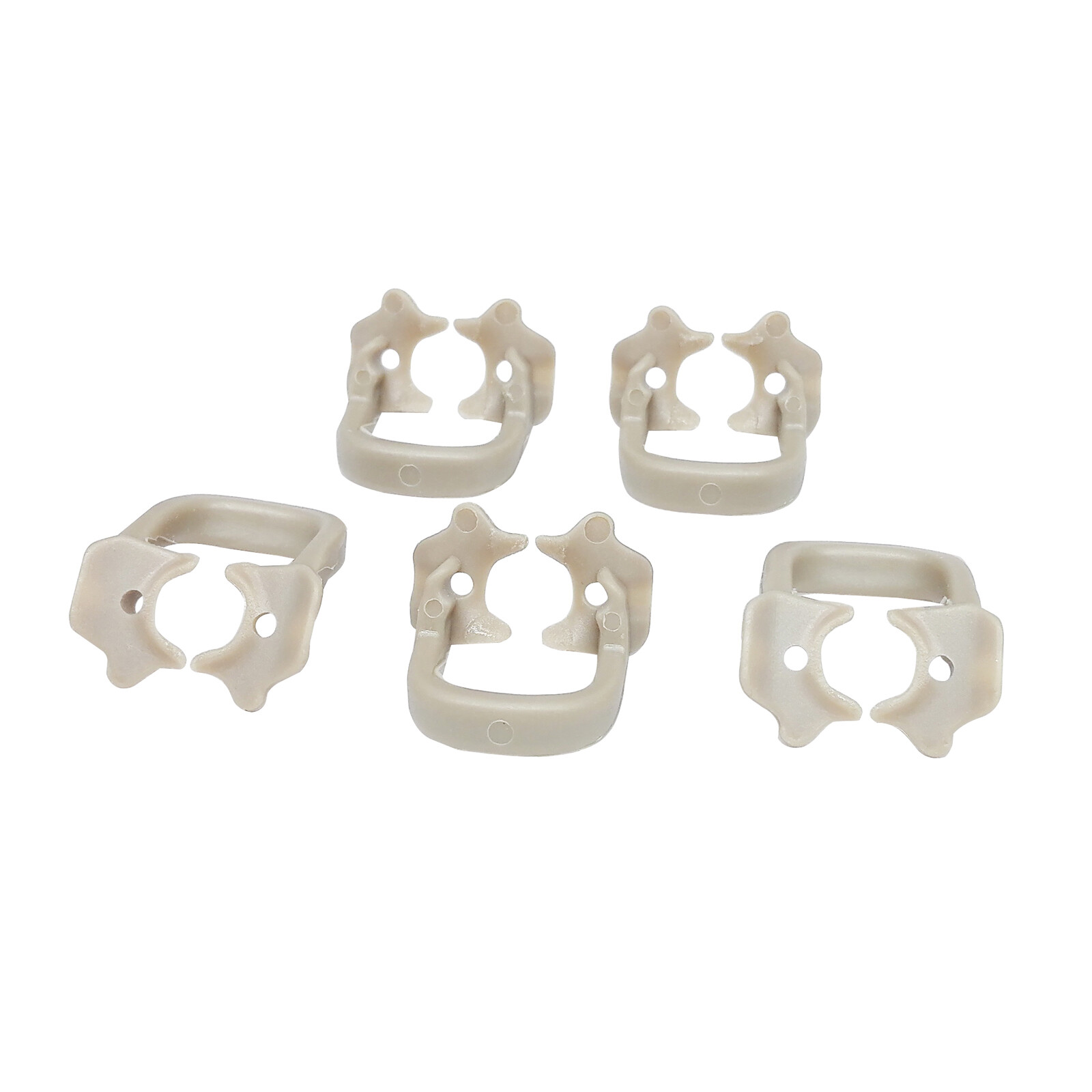 5pc/box Dental Kerr Soft Clamp Universal Rubber Dam Sundries Molar Teeth Polymer