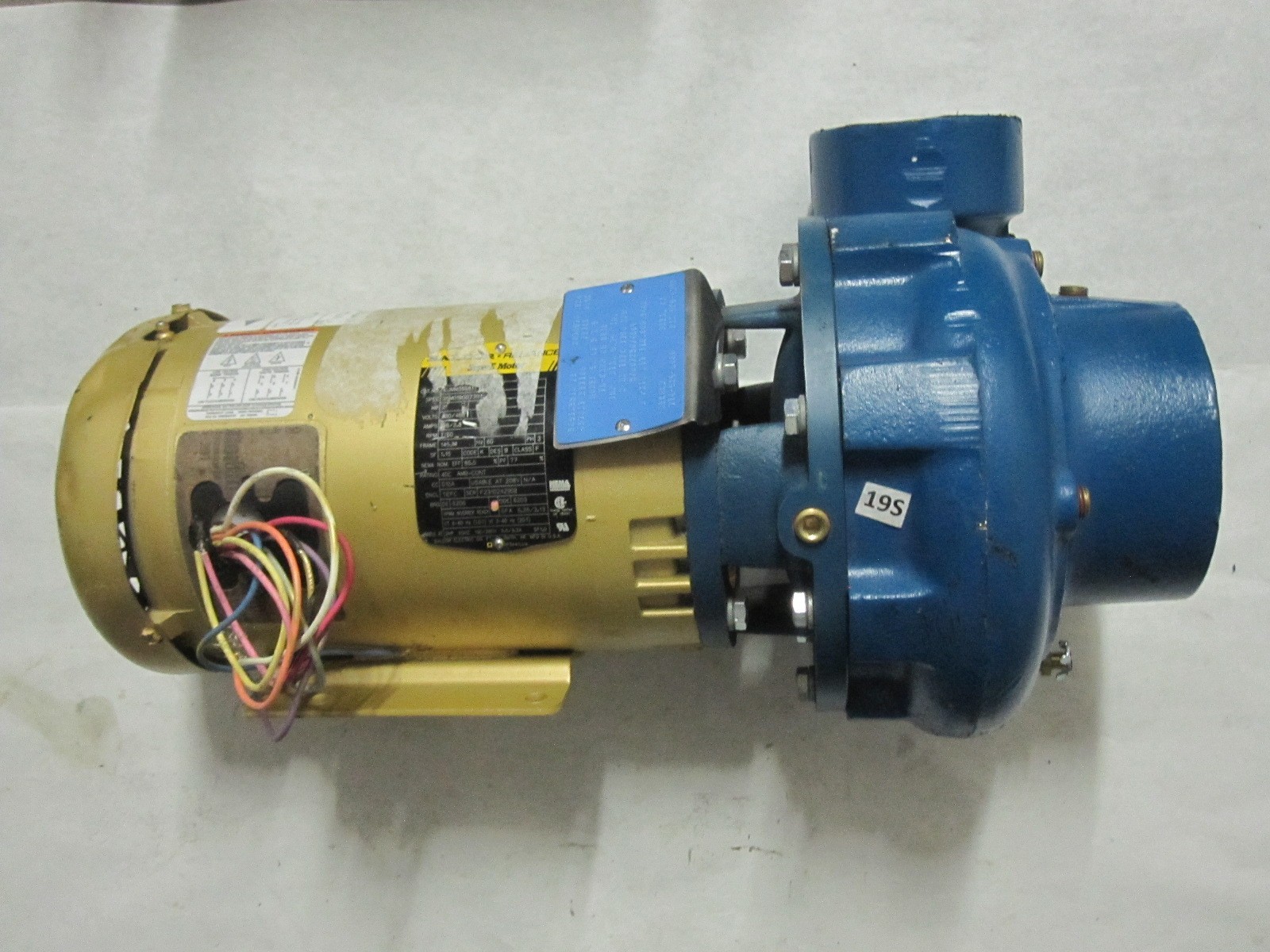 Scot Pump 56F SF 3 x 3 Imp D 5.75 IN 2HP TEFC 1750 PRM 3/60/230/460V Centrifugal