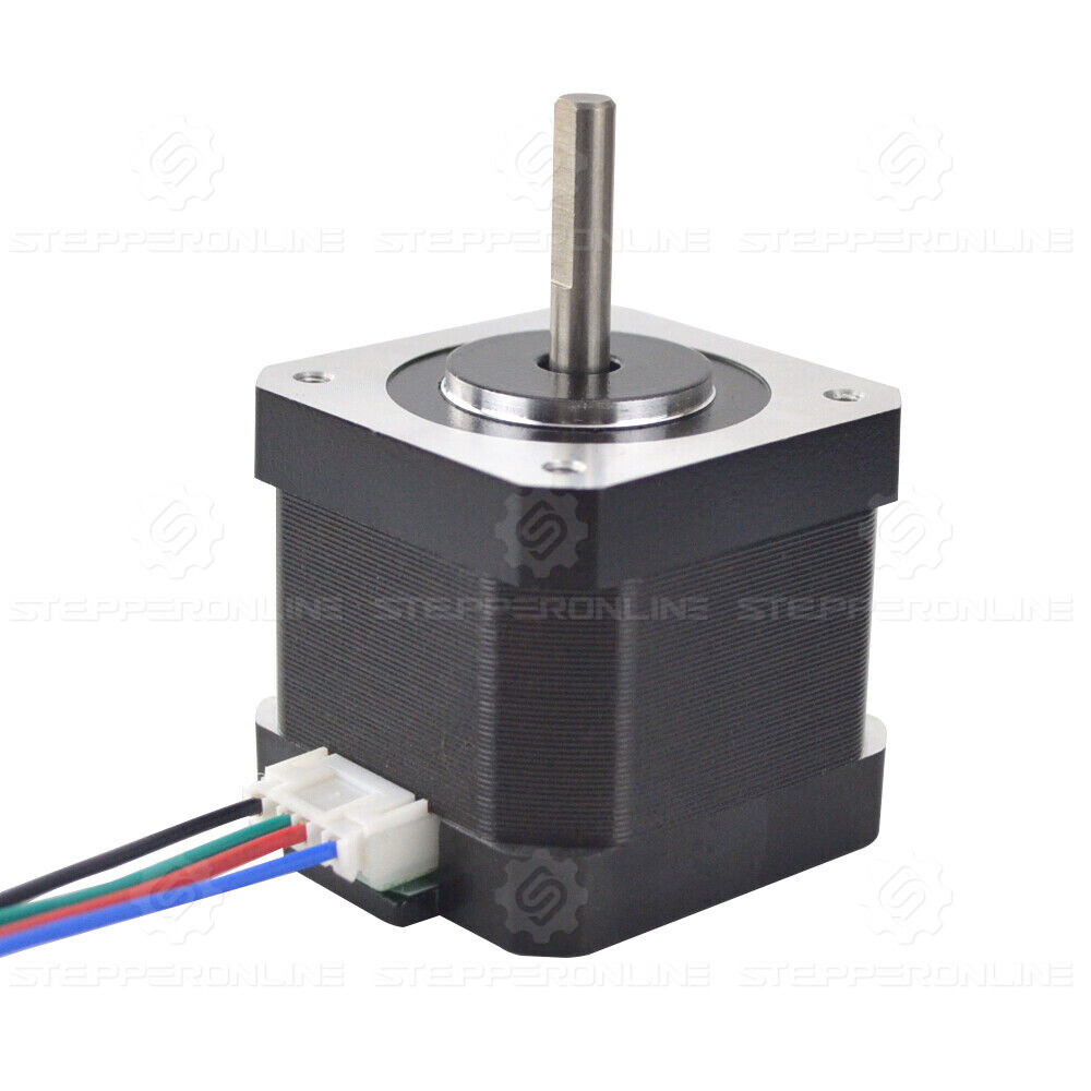 Nema 17 Stepper Motor 64oz.in w/ D-cut Shaft CNC Robot Reprap Makerbot Arduino