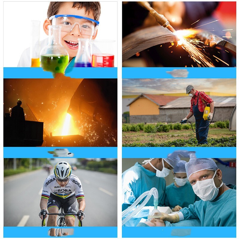 Factory direct sale protective goggles windproof dustproof impact goggles polish