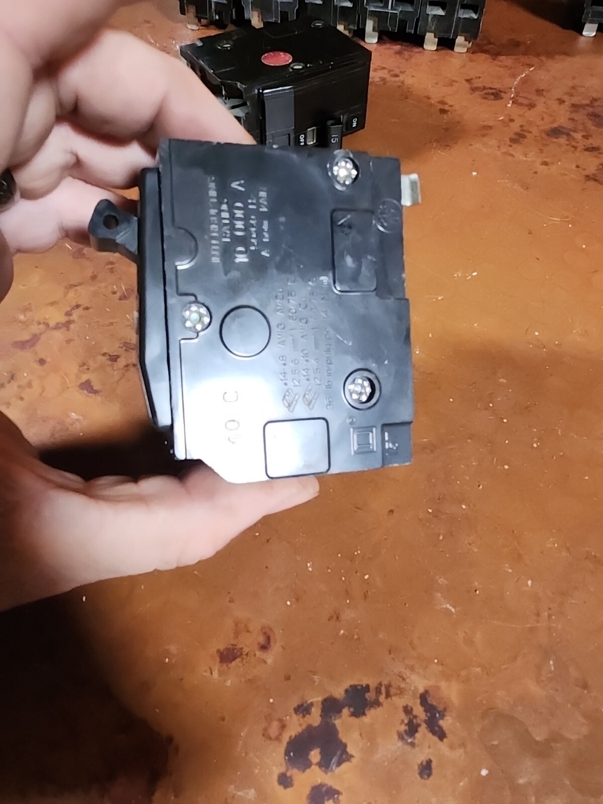 Square D QO210 2 Pole 120/240V 10A Plug In Circuit Breaker