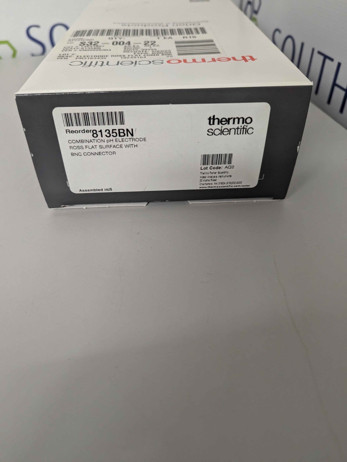 Thermo Scientific Como pH Electrode, 8135BN, Brand New!