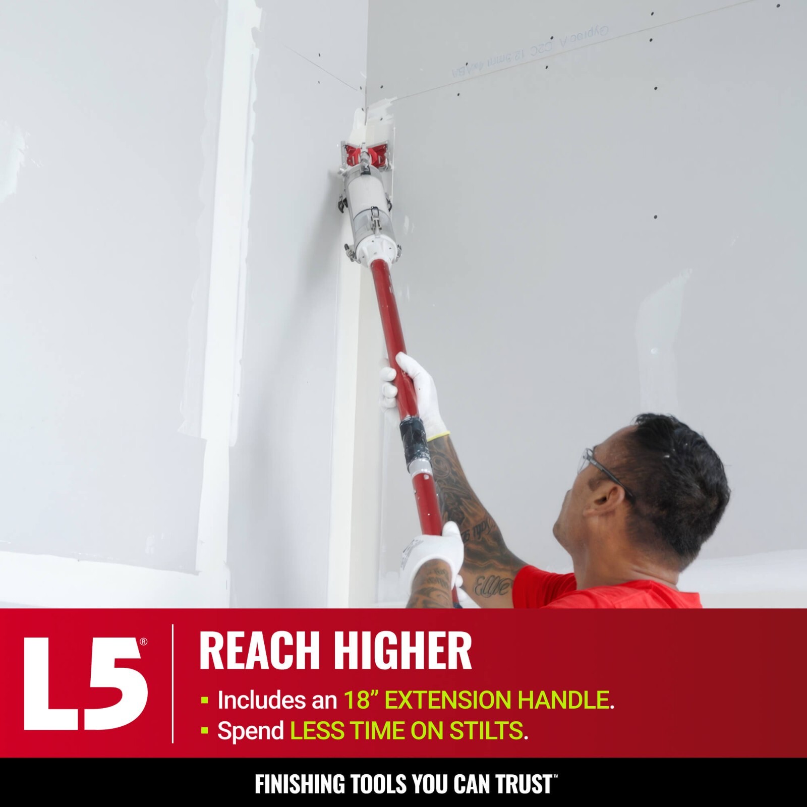 LEVEL5 Drywall Tools – MiniShot Gas-Assisted Compound Tube | 4-772