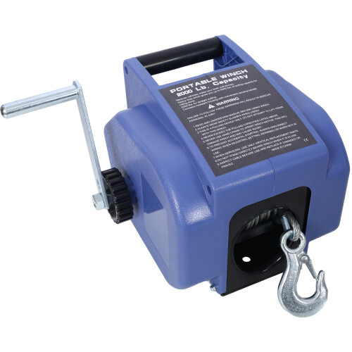 12v Trailer Winch,Reversible Electric Winch, for Boats up to 5000 lbs