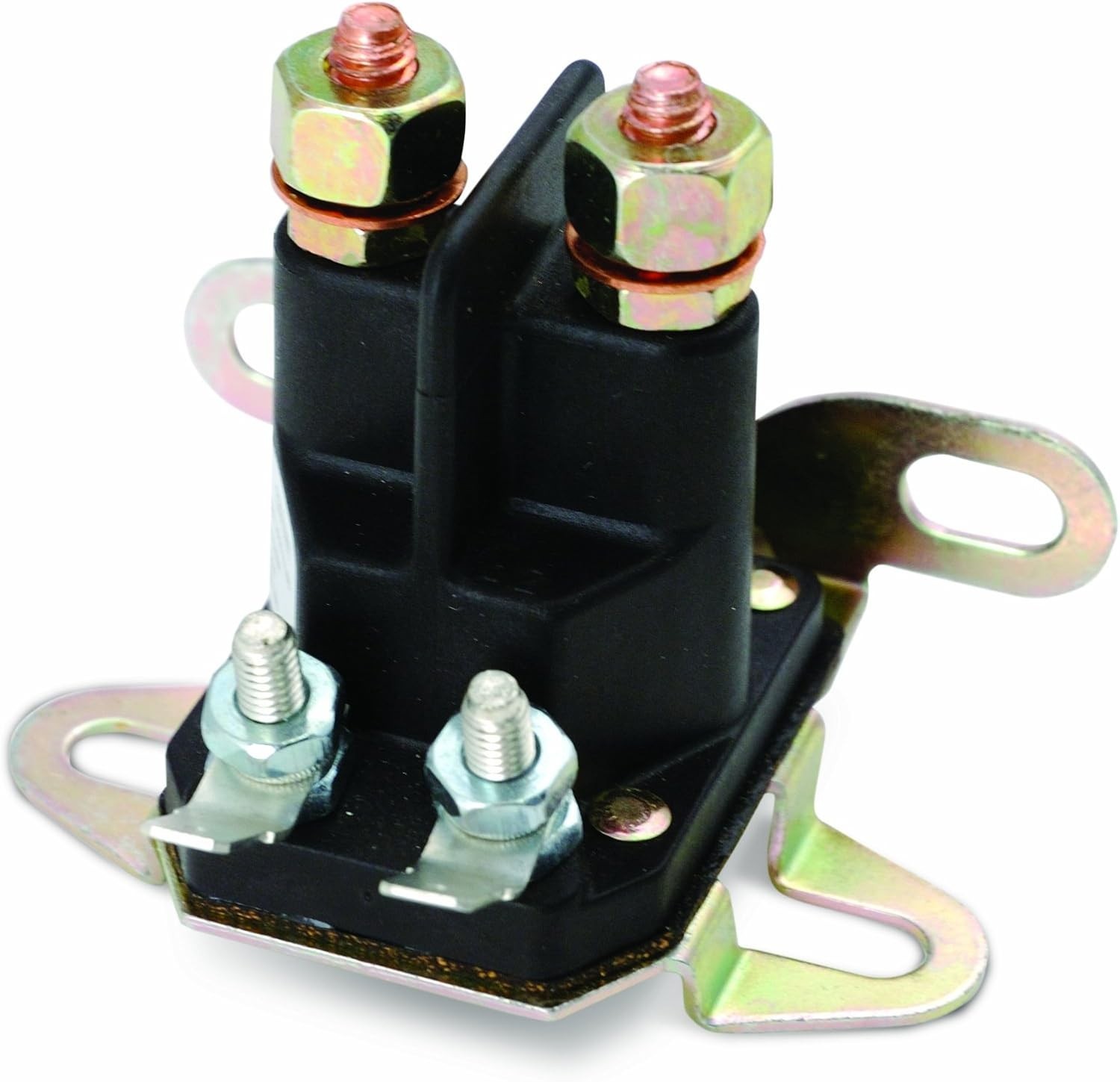 Solenoid 4 Post Dual Mount Universal Fit with External Ground for Lawn Mower