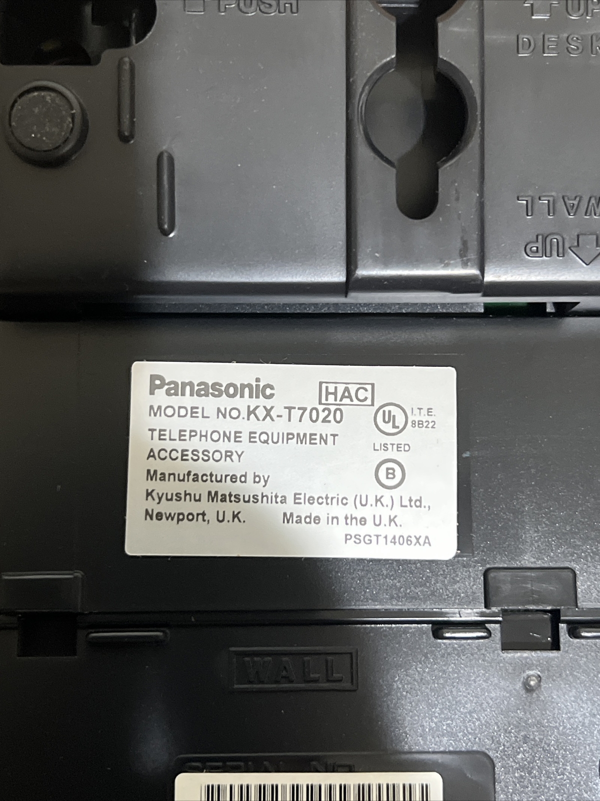 Panasonic KX-T7020 Non Display Speaker Phone (Black) *Refurbished*