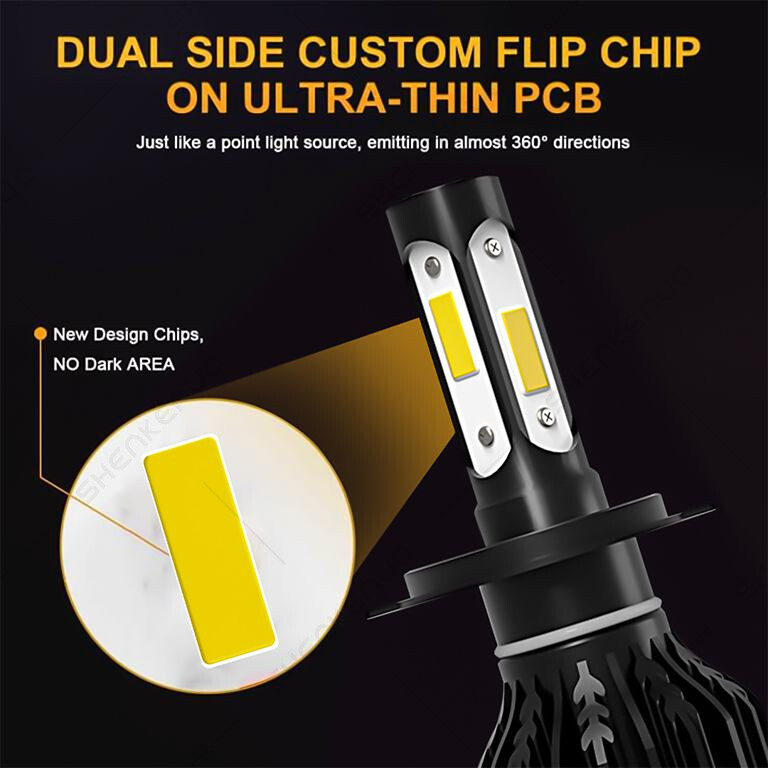 2 SUPER Brite 4Side LED light for Massey Ferguson AGCO ACP0355690 headlight Bulb