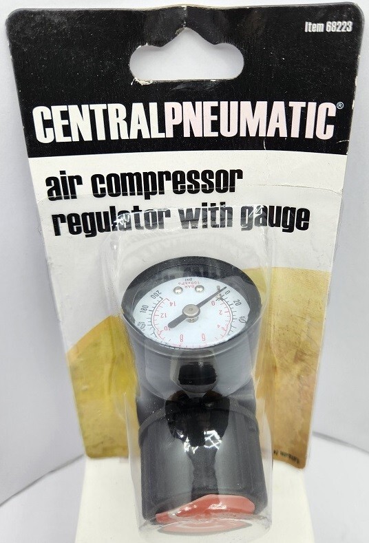 150 PSI Air Compressor Regulator Kit with Dial Gauge