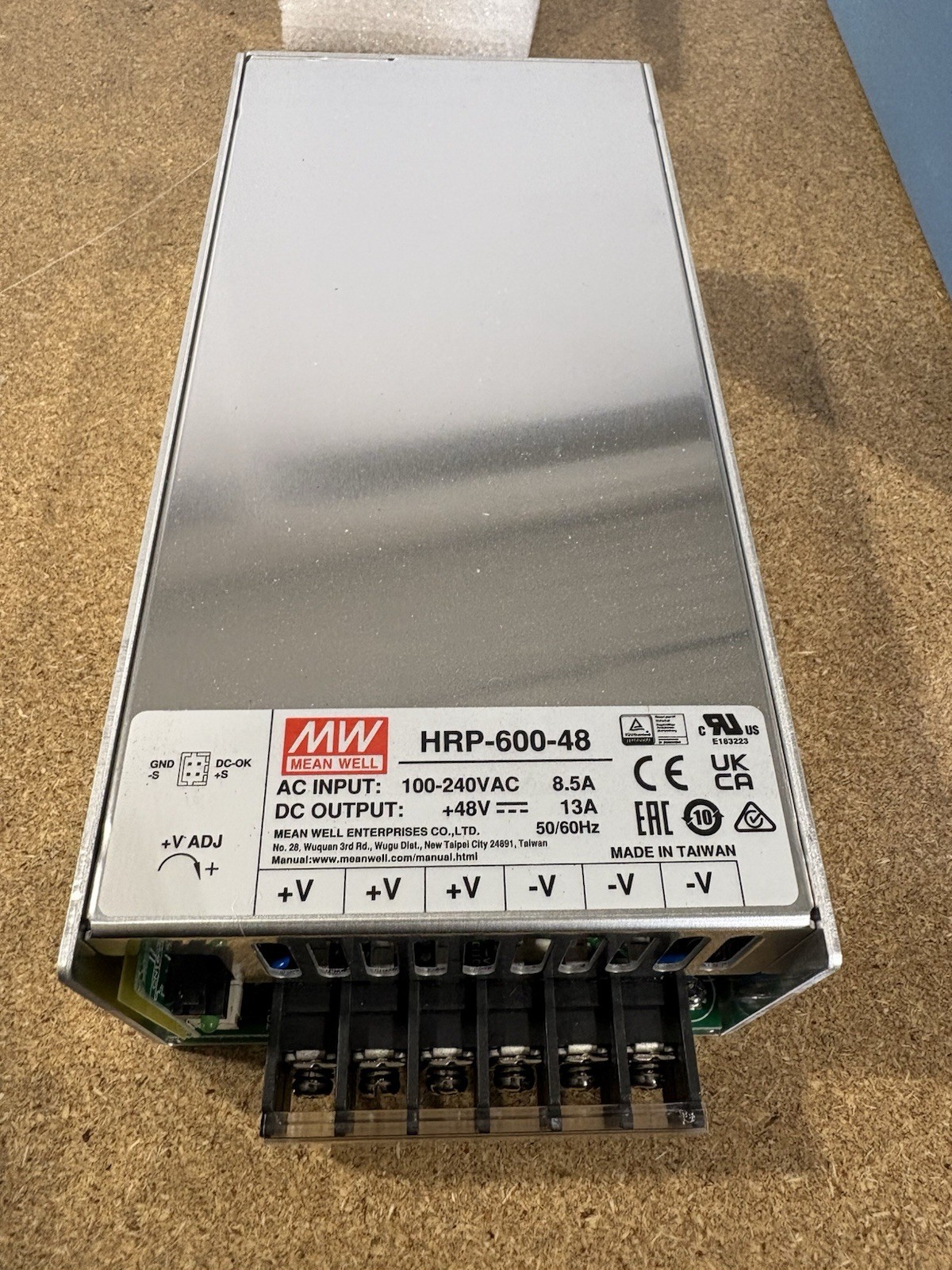 Mean Well HRP-600-48 48V 13A 600W DC Power Supply