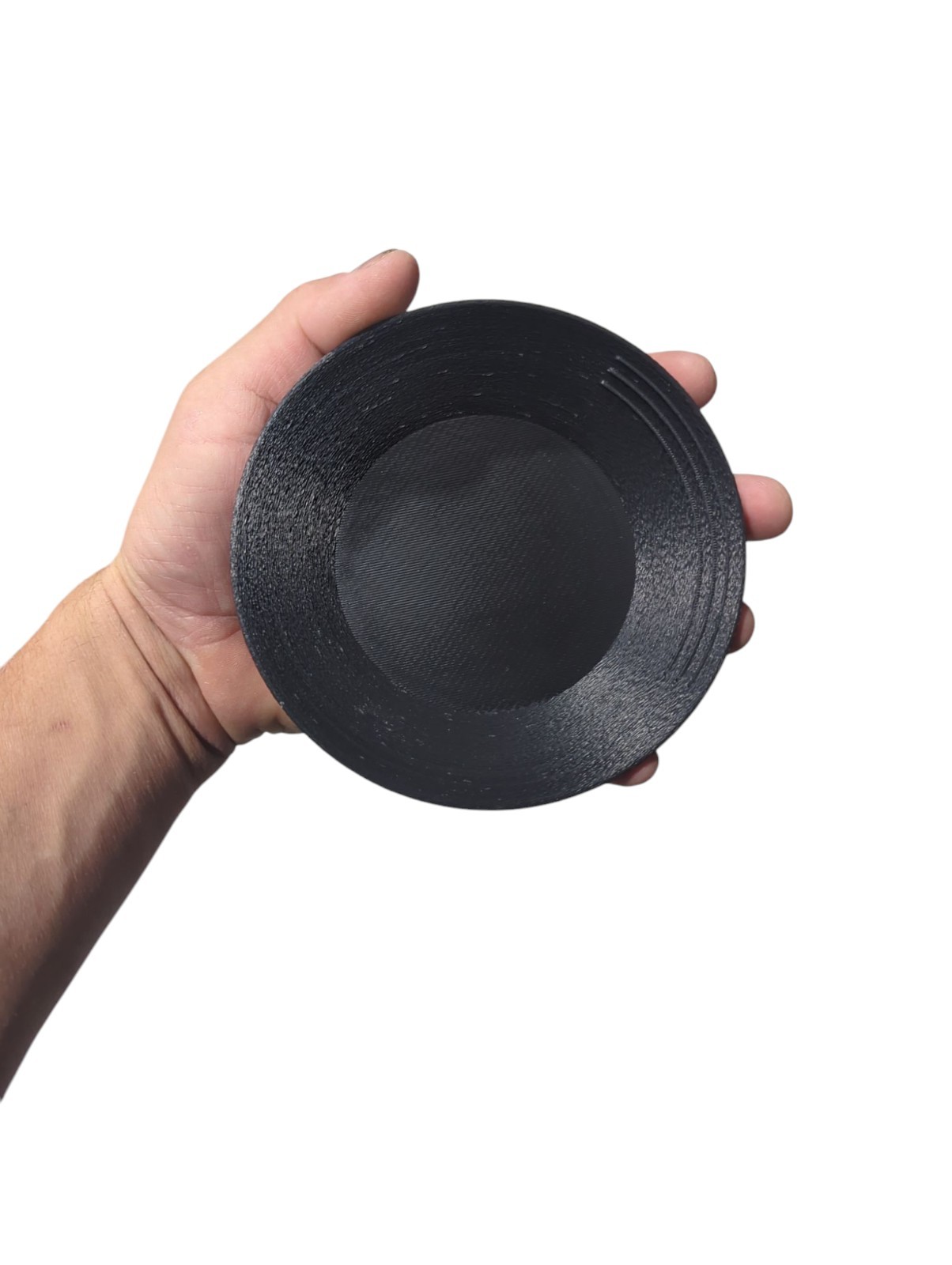 5.5 Inch Mini Black ABS Sniping Pocket Gold Pan Dredging Prospecting Mining