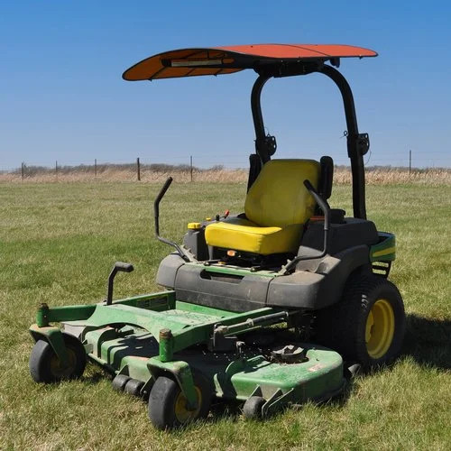 Red Rooster® Tractor & Mower Sun Shade Canopy – ROPS MT – 44″x44″ – Orange