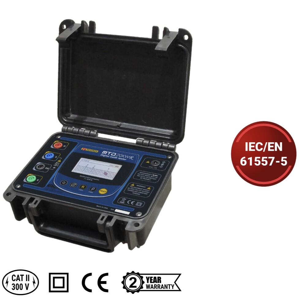 Megabras MTD20KWR Digital Earth Tester telurometer Reliable Measurement