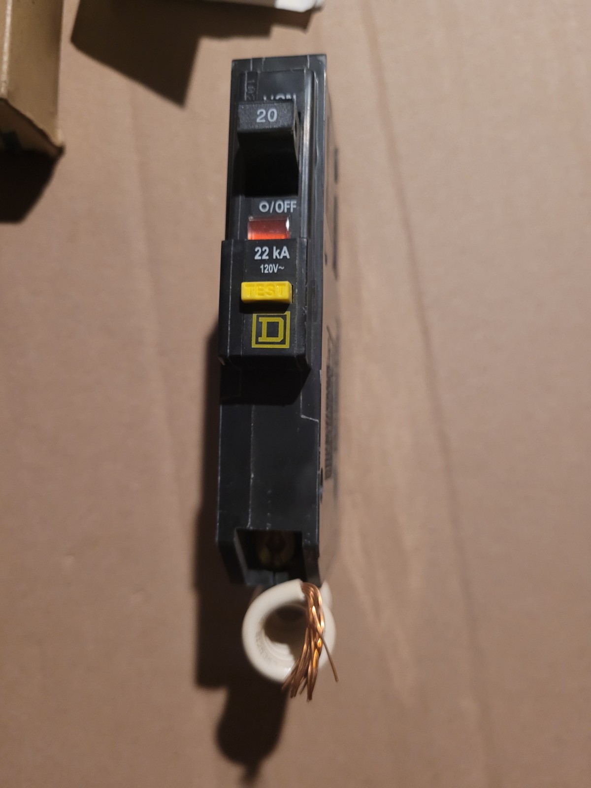 Square D QO120VHGFI Circuit Breaker