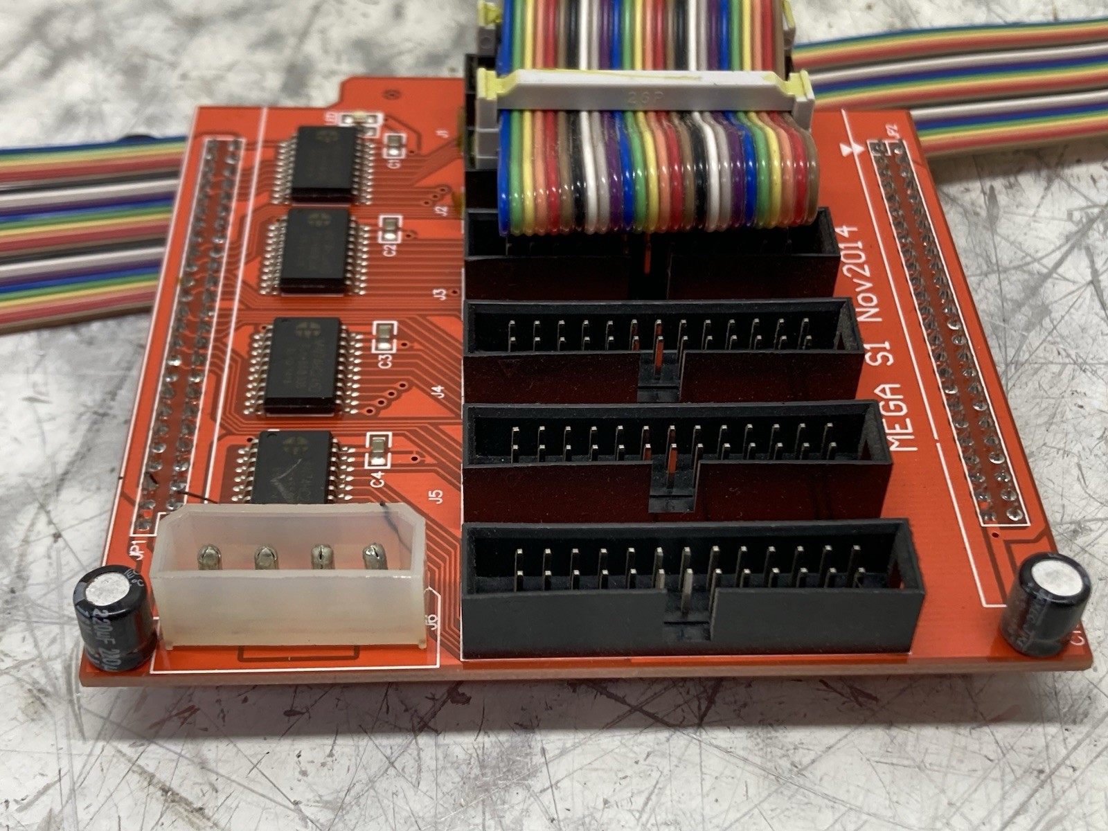 DBSTAR ASY11 V1.40 & MEGA S1 NOV2014 DAUGHTER BOARD LED SIGN MEGA LED OP32-24RG