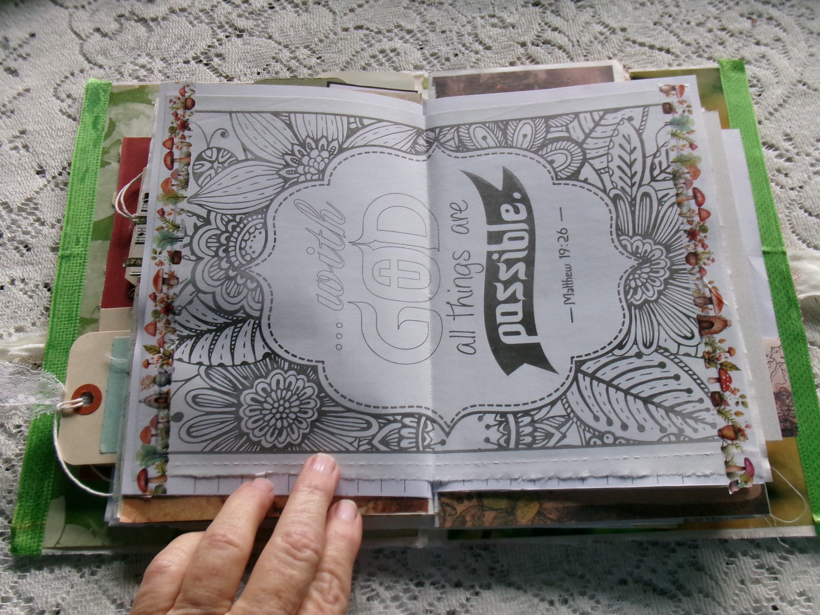 JUNK JOURNAL SIZE 7″ X 10″ APPROX. 120 PAGES