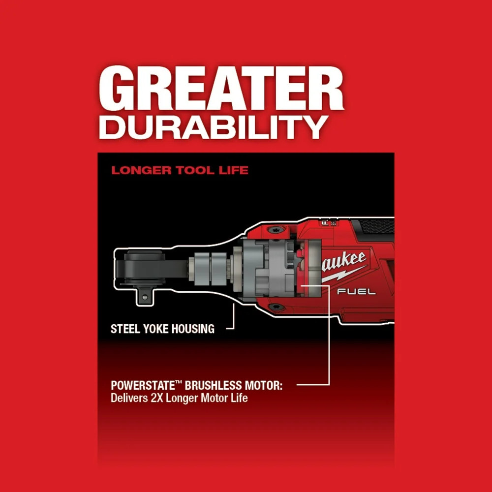 Milwaukee 3497-22HSR M12 FUEL 12V 2-Tool Combo Kit w/ M12 1/4″ Ratchet