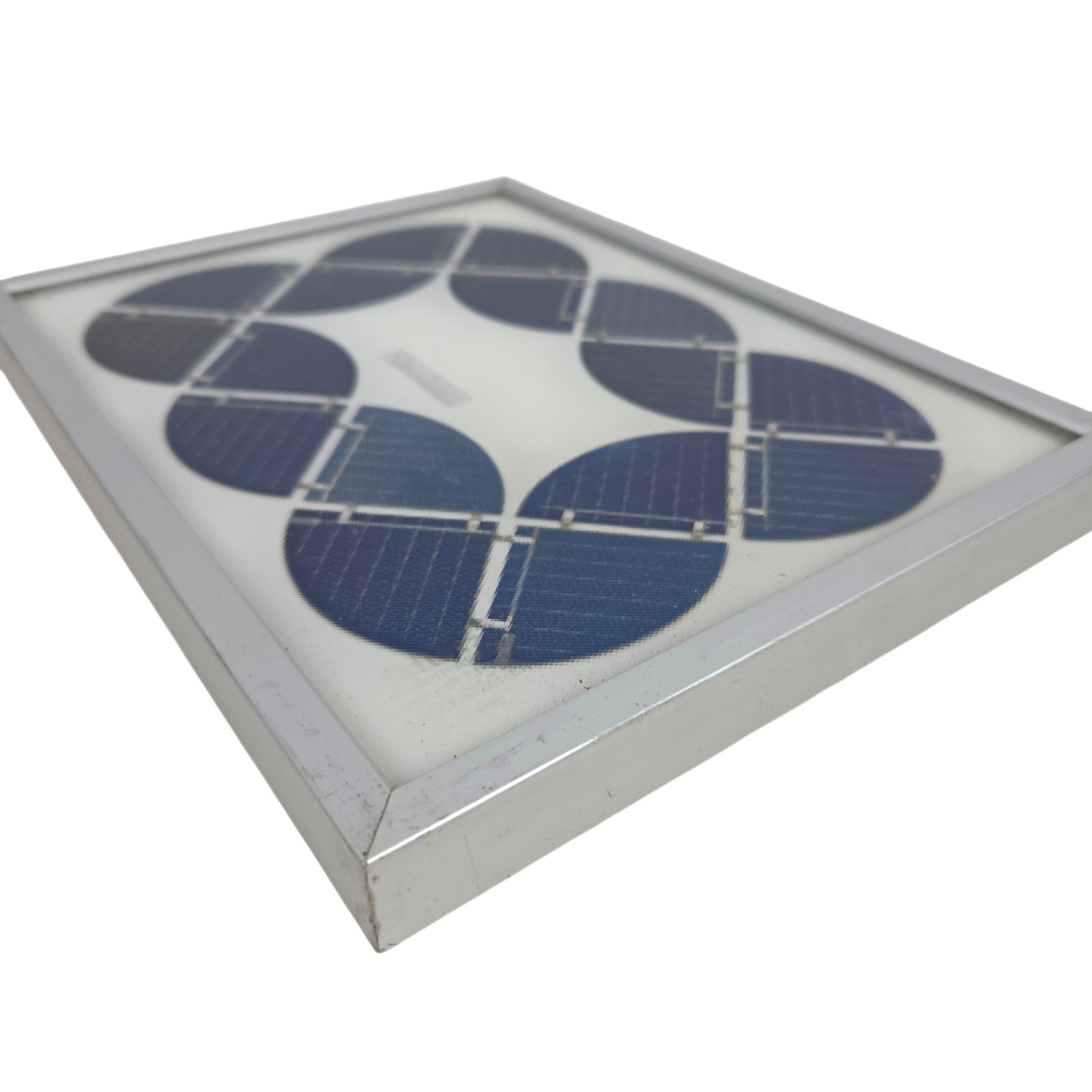 Vintage Solarex Corporation Solar Energizer Display Panel Framed Found Art