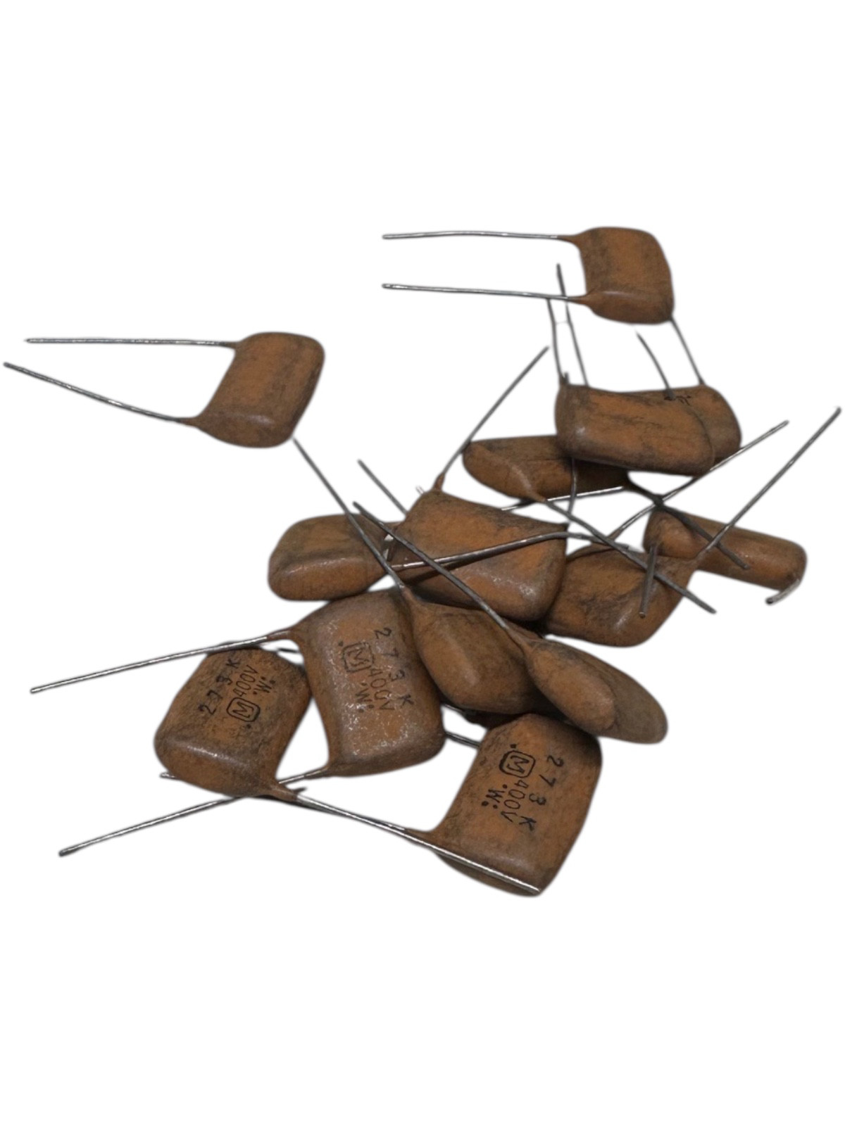 0.27uF .27 uF 400V Radial Polyester Film Capacitor 273K 400V (LOT OF 5) **SALE**
