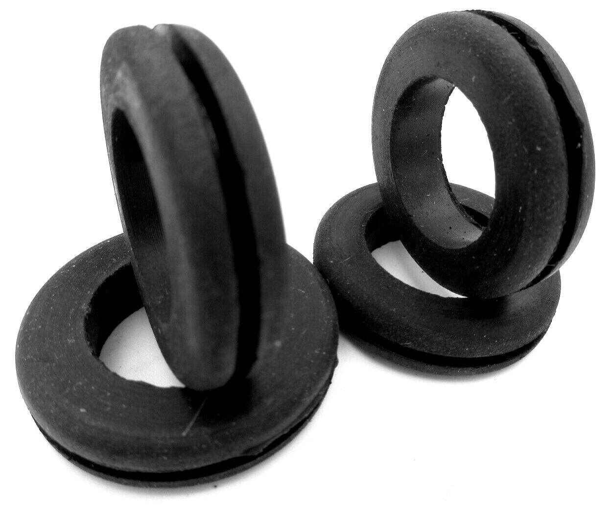 Rubber Grommets, Fits 1″ Round Hole, For 1/16″ Thick Material, Has 3/4″ ID