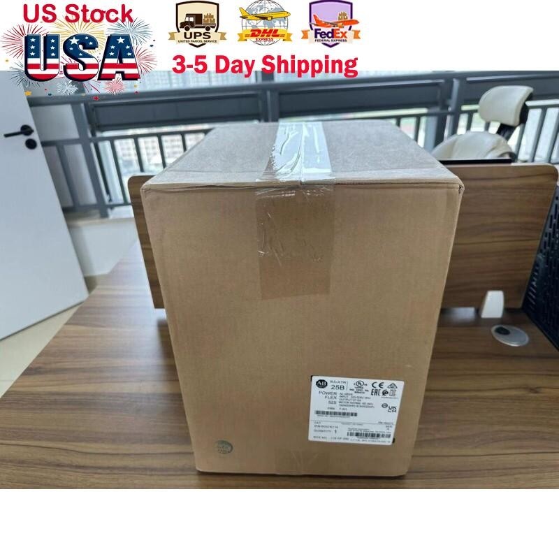 25B-D037N114 Allen Bradley PowerFlex 525 AC Drive NEW Factory Sealed US Free Tax