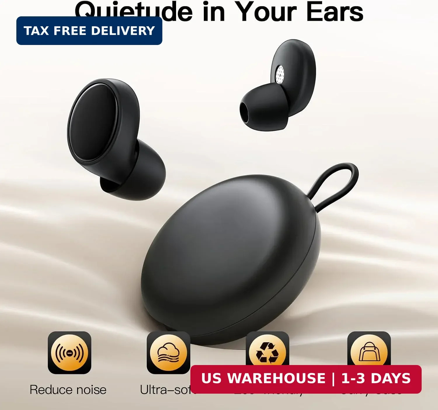 55dB Ear Plugs for Sleeping Noise Cancelling, Noise Reduction Earplugs for Sleep