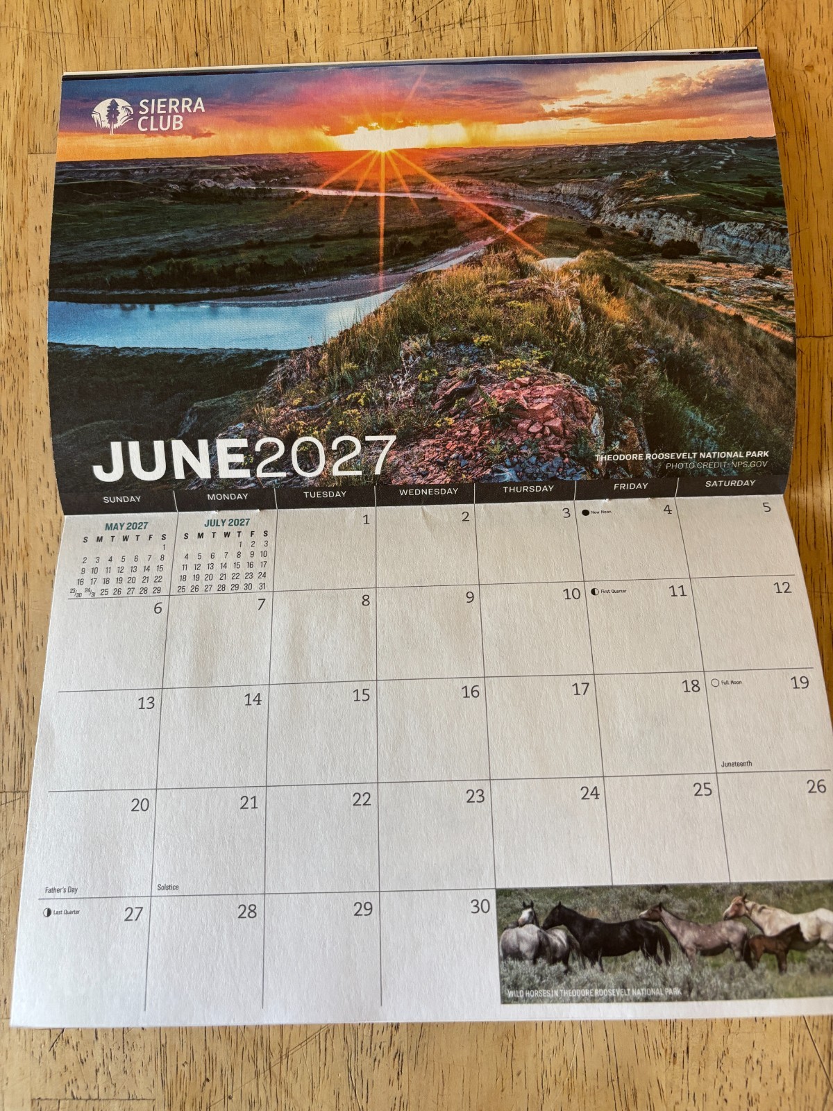 Sierra Club – Wildlife & Wetlands -2026-2027 Small ACADEMIC Calendar – 12 Months