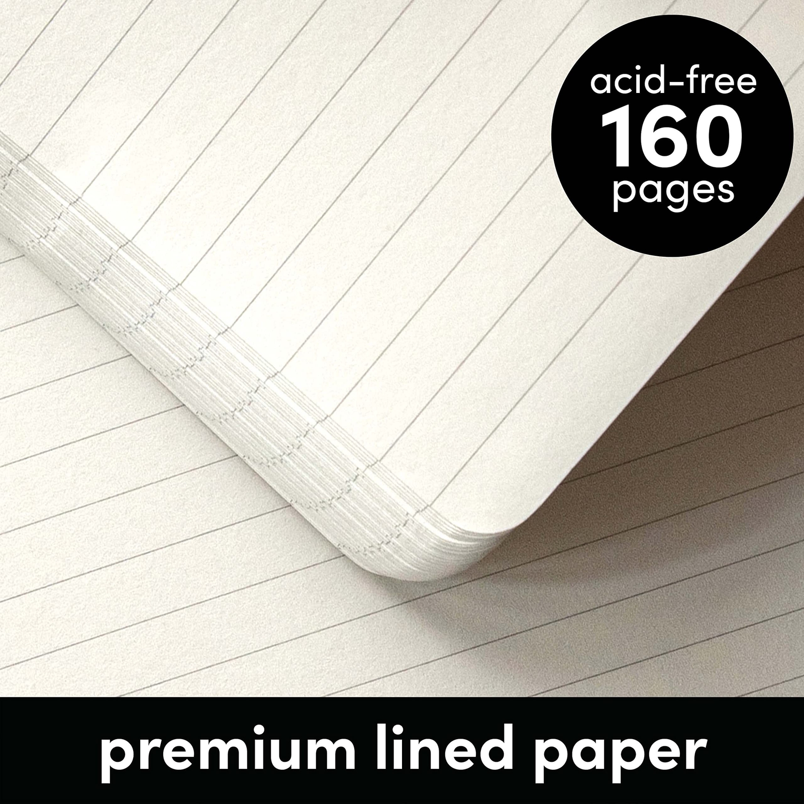 PAPERAGE Lined Pocket Journal Notebook, 2 Pack, (Dark Green), 160 Pages, Smal…