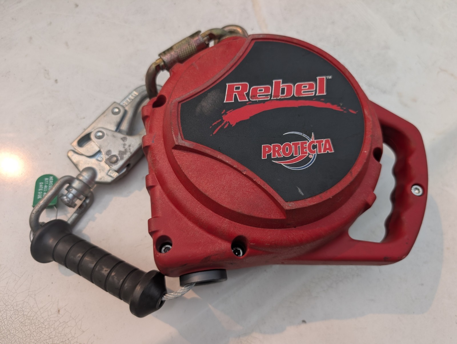 PROTECTA Rebel Self Retracting Lifeline, 3590502, 33 ft (10 m) cable