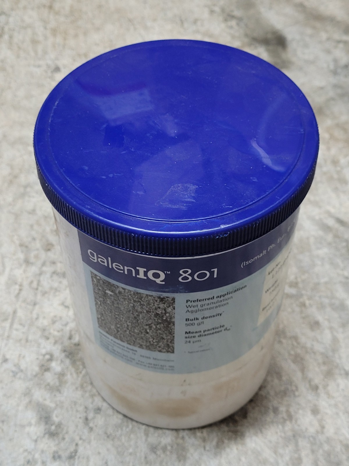 Beneo GalenIQ801 Galen IQ 750g Expires 10/2027