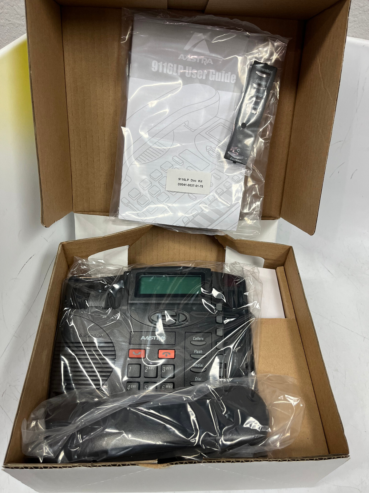 Aastra M9116LP A1265-0000-10-05 Analog Phone – Charcoal BRAND NEW ORIGINAL BOXES