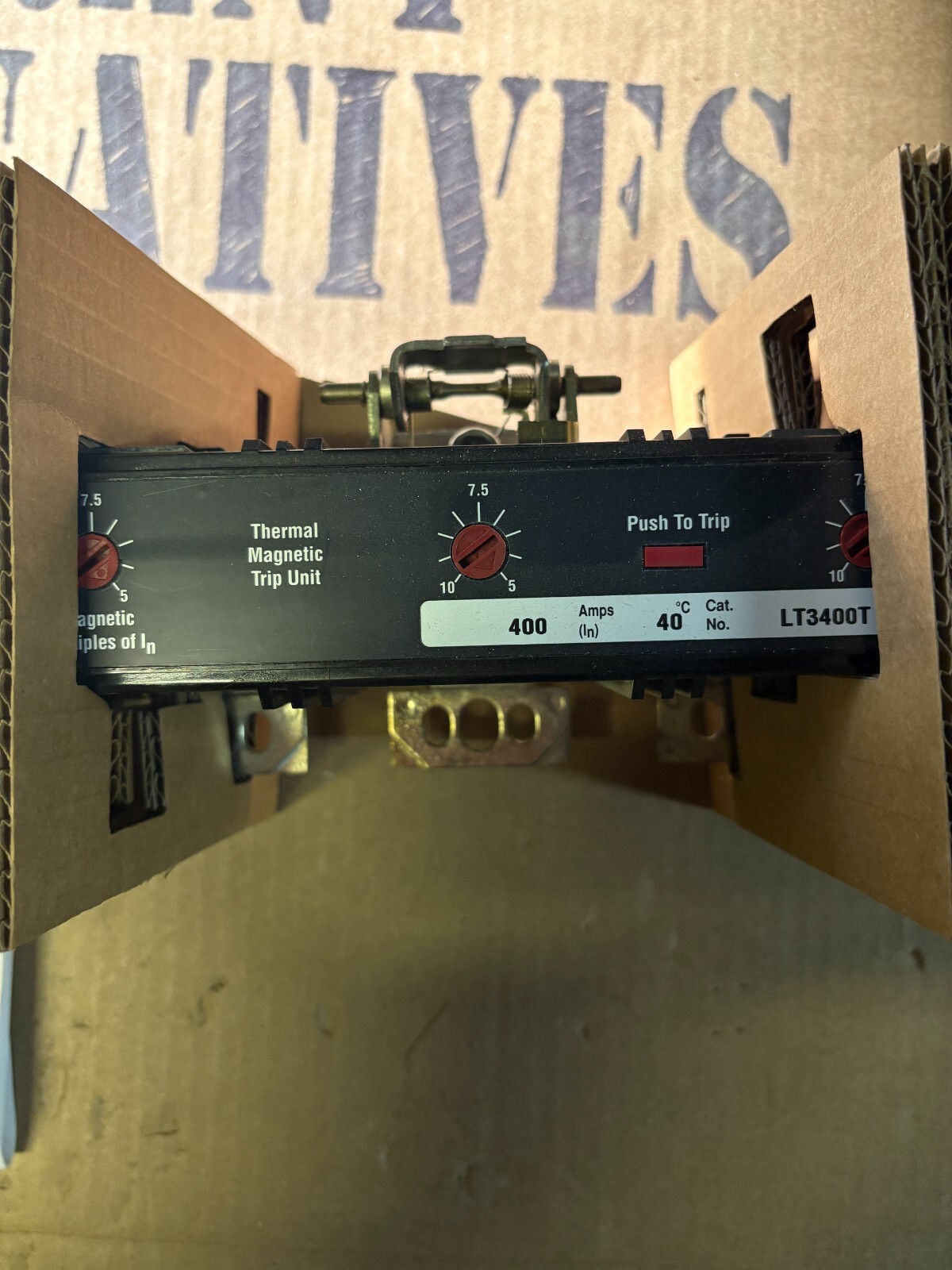 EATON LT3400T THERM/MAG TRIP UNIT