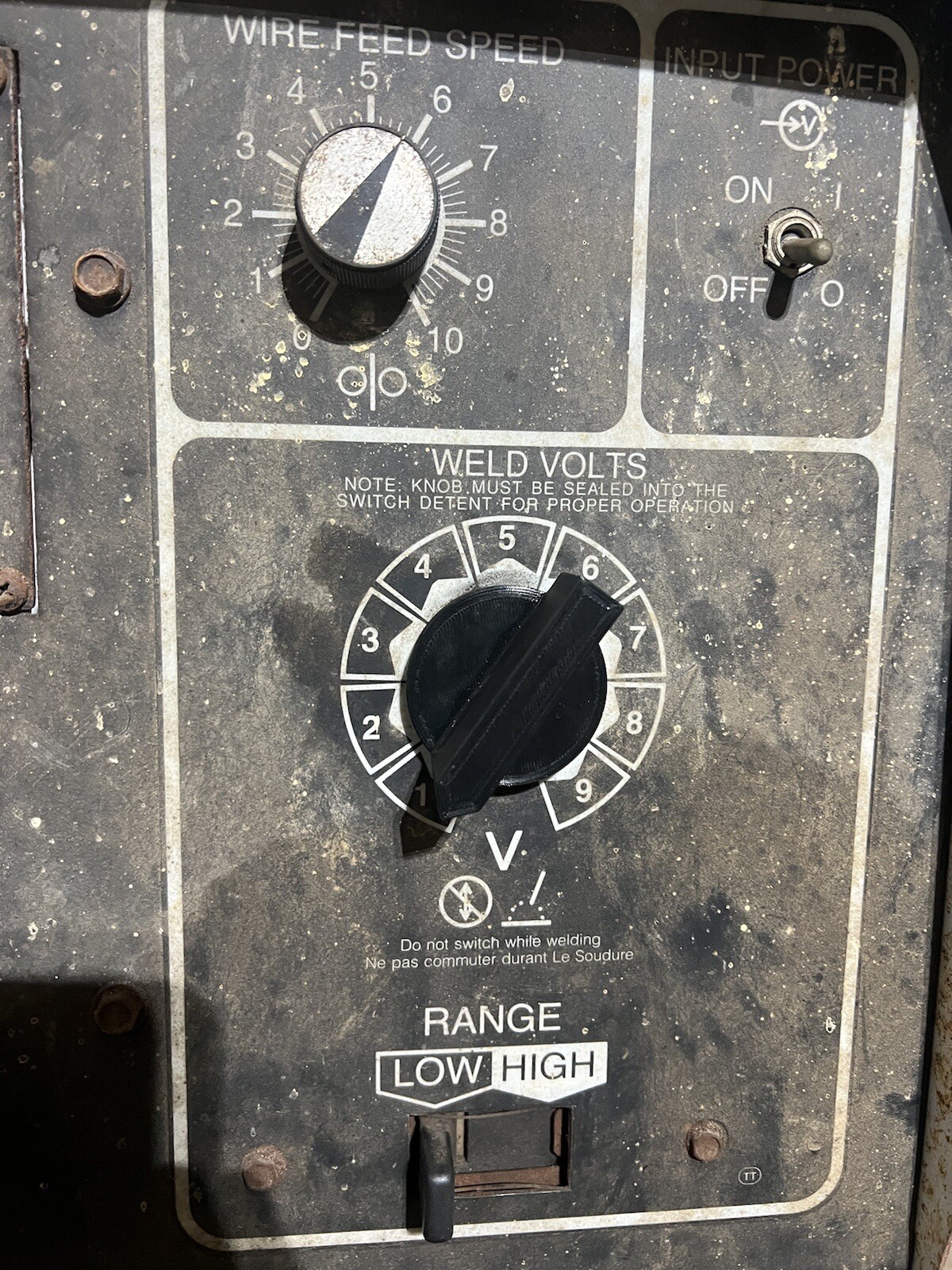 Hobart Beta-Mig 250 Replacement Voltage Knob