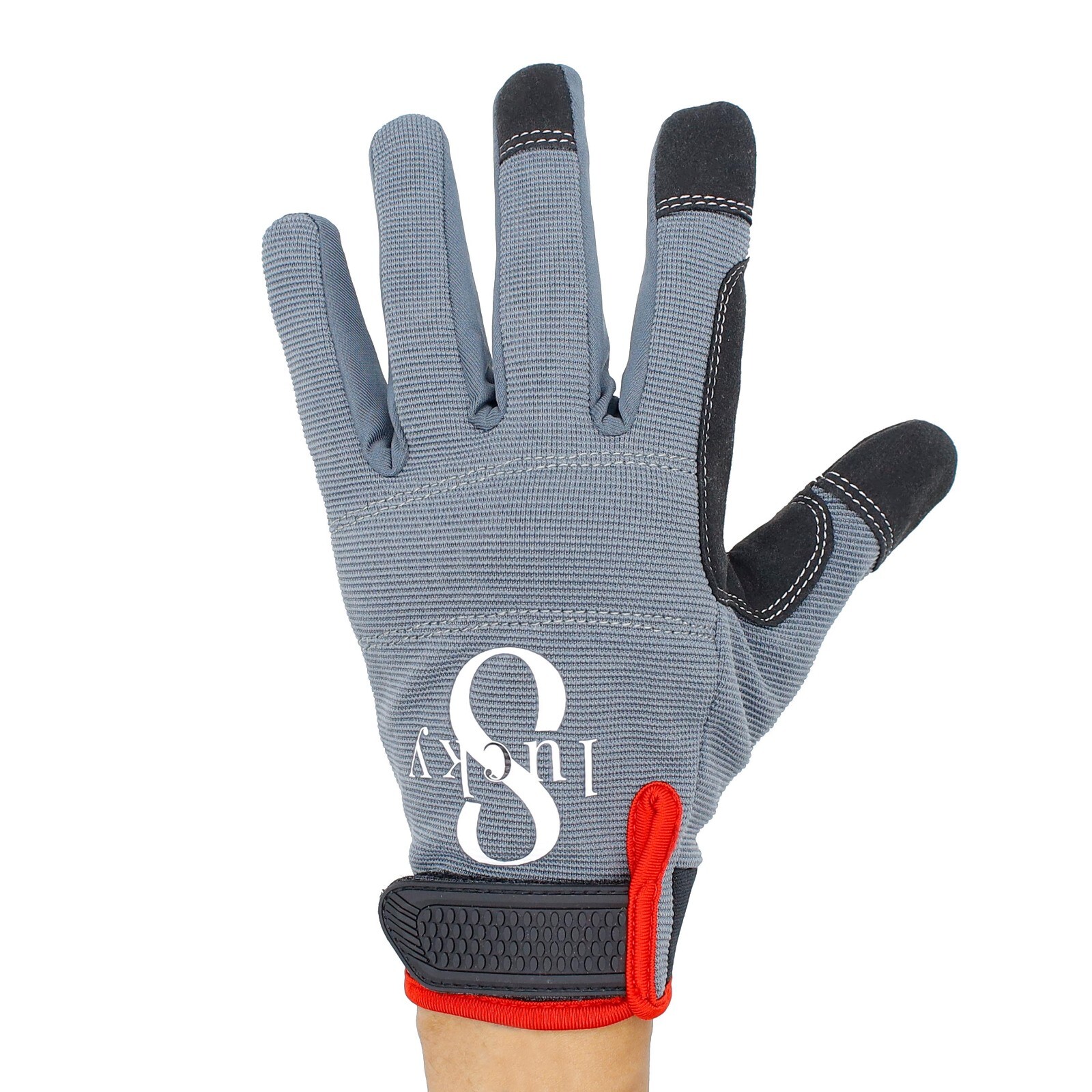 Durable Synthetic Leather Work Gloves – Enhanced Grip, Touchscreen Compatibility