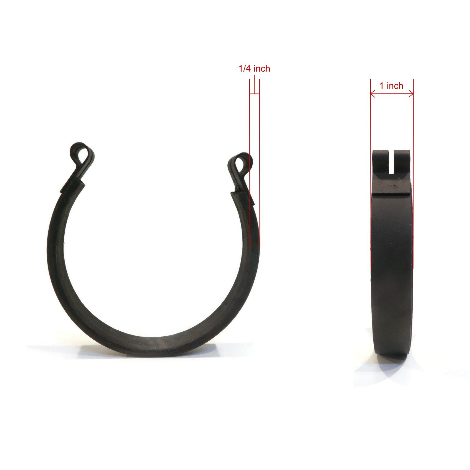 (Pack of 2) 4.5″ Brake Band Kit & Pins for Manco 1036 fits Go-Karts & Mini Bikes