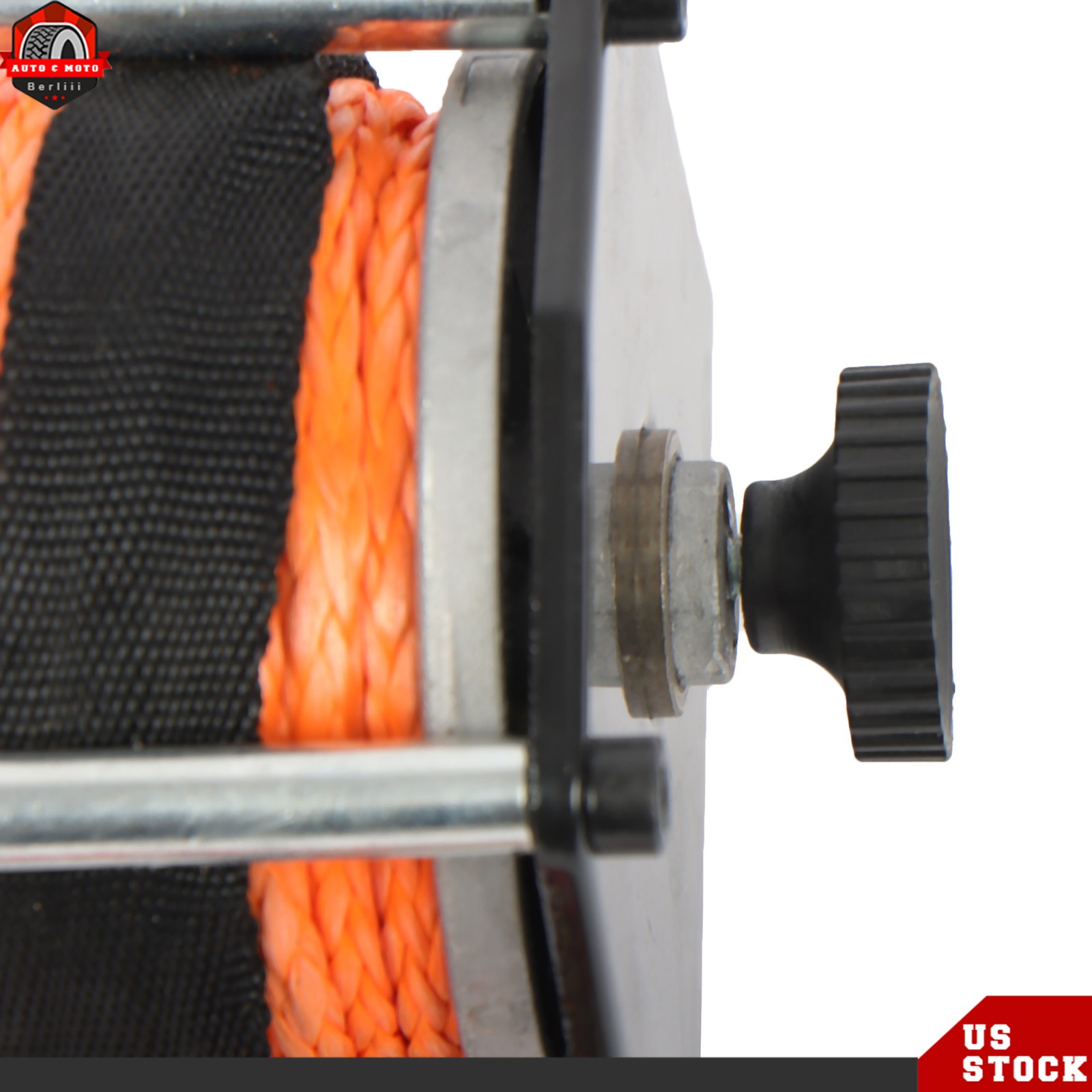 2500lb Electric Winch 50 ft Synthetic Rope 12V DC with Wireless / Wired Remote