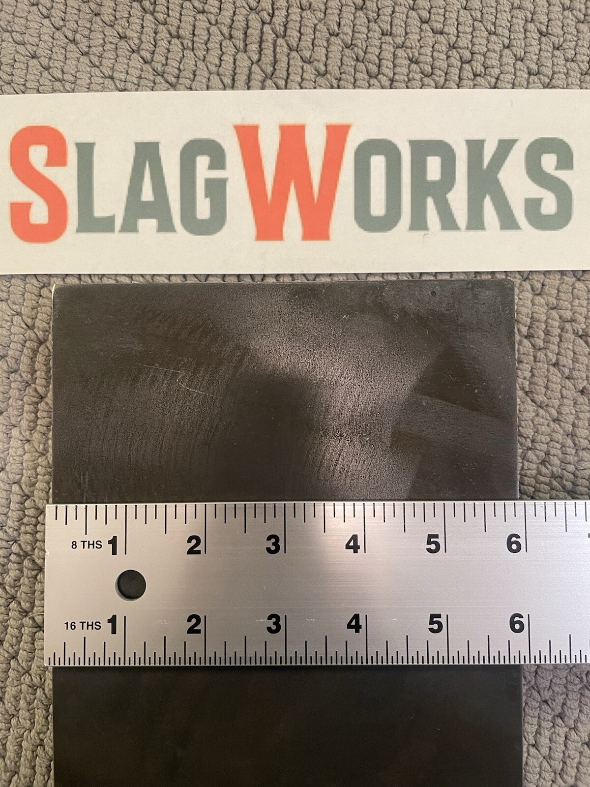 1/4x6x8 inch steel plate 6”x8” A36 Hot Roll Flat .25″ Thick