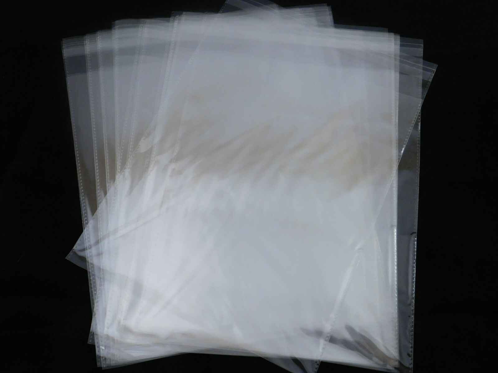 100 Clear Self Seal Bags 8×10 Water Resistant Light Weight Op Packaging Storage