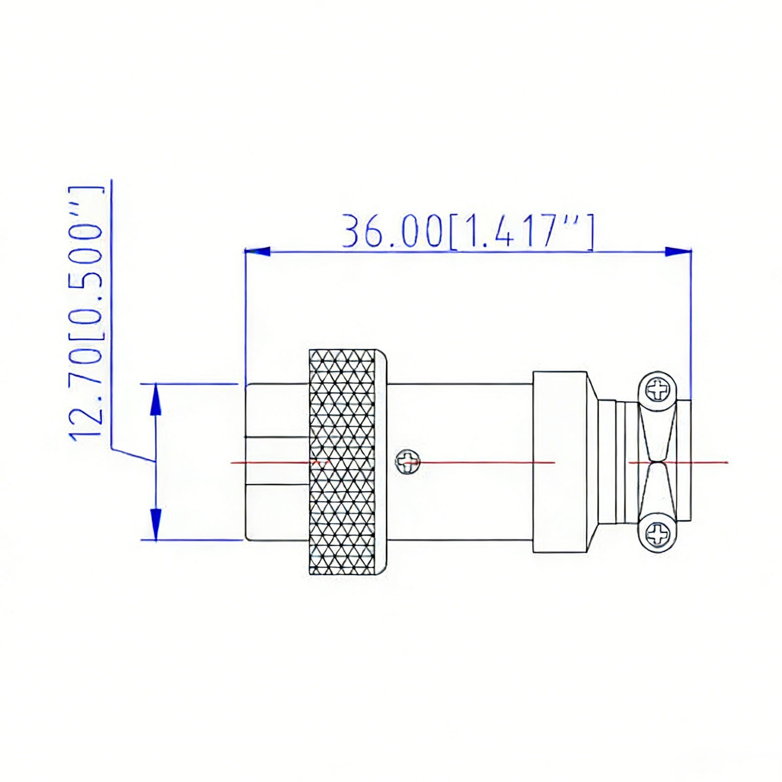 5pcs 4-Pin Female Microphone Plug connector Ham Radio CB Mic