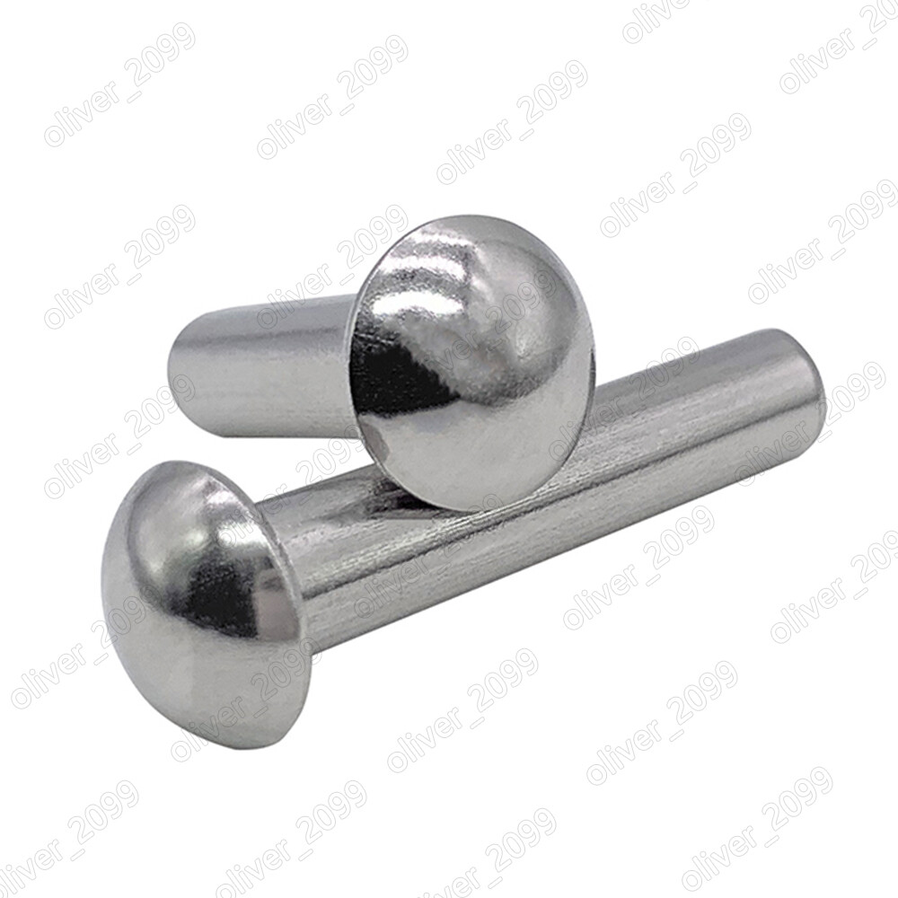 304 Stainless Steel DIN660 Round Head Rivets M3 M4 M5 M6