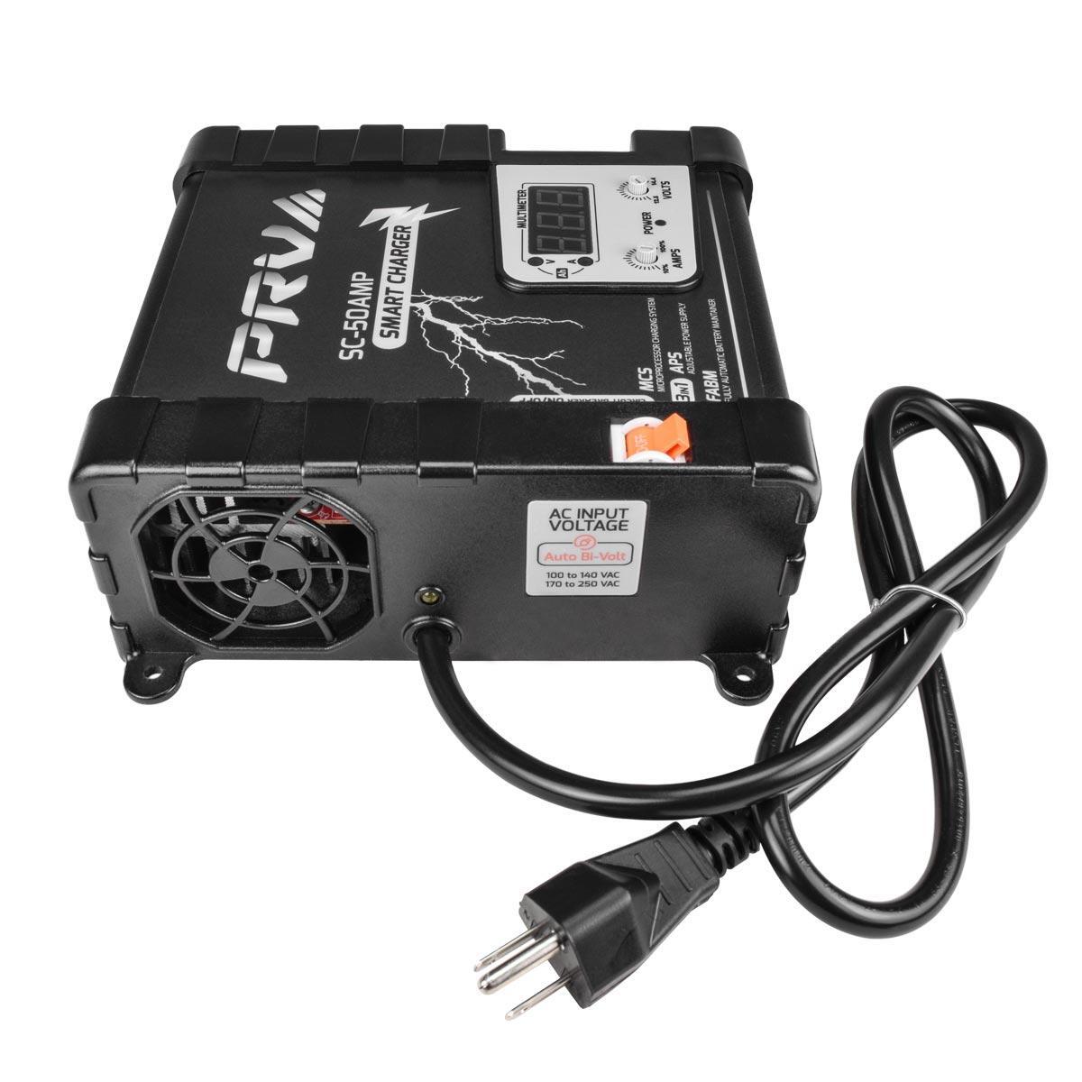 PRV Audio SC-50AMP Smart Charger 12V 50A