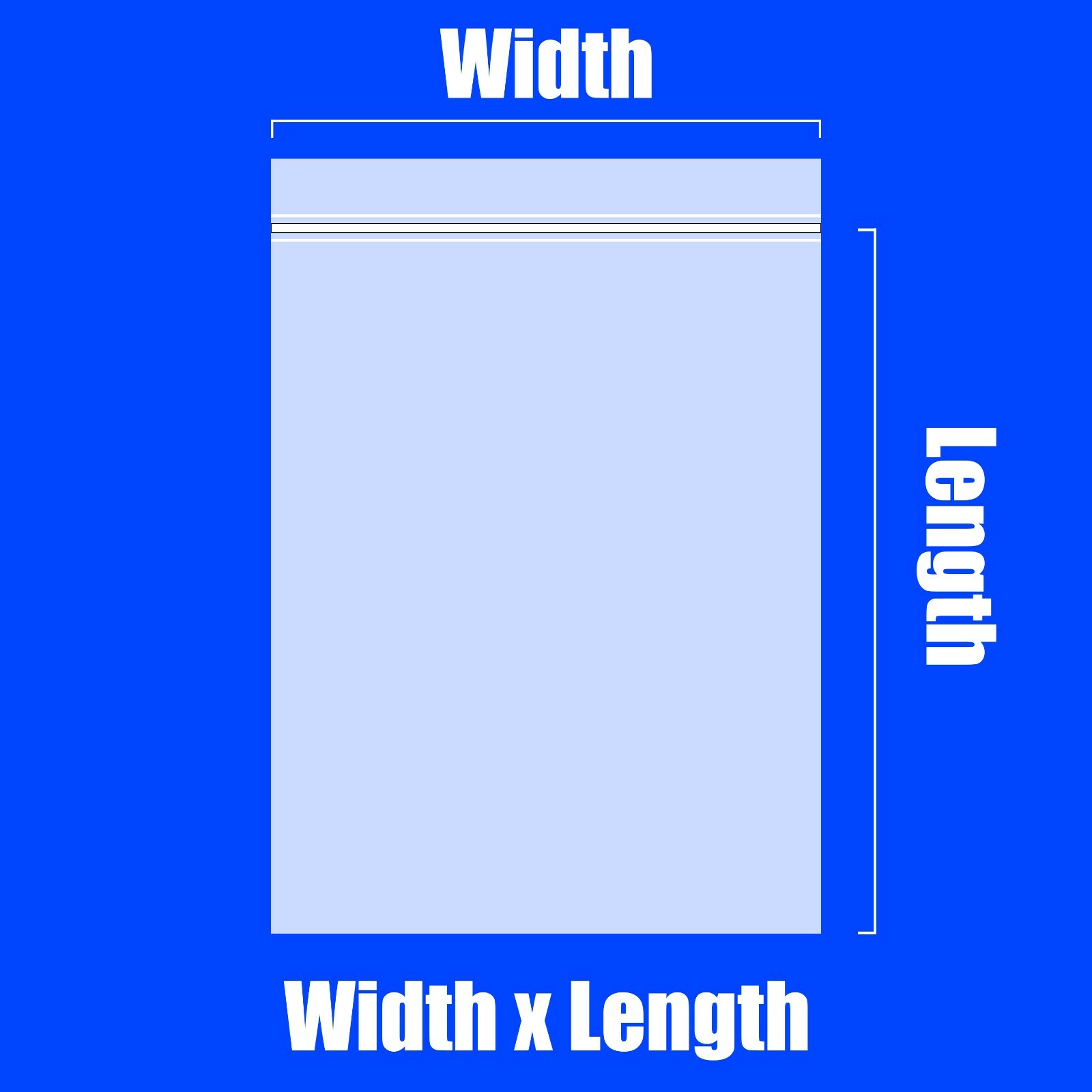 Clear Small Zip Lock 3″x 4″ 4″x 6″ Plastic Bags 2Mil Reclosable Jewelry Baggies