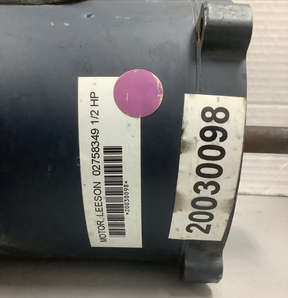 Leeson 102865.00 1/2HP 1725RPM 115/208-230V AC General Purpose Motor (R93)