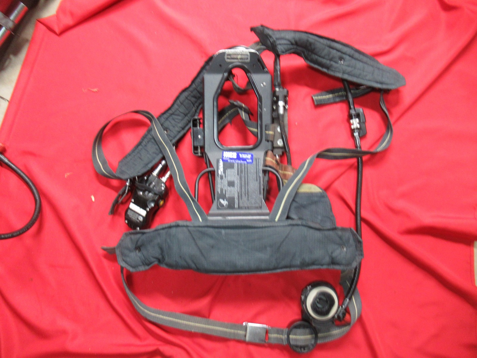 Scott AP75 Air-Pak 75 CBRN 4.5 4500 SCBA CBRN EZ flow QD regulator HUD DUAL EBSS