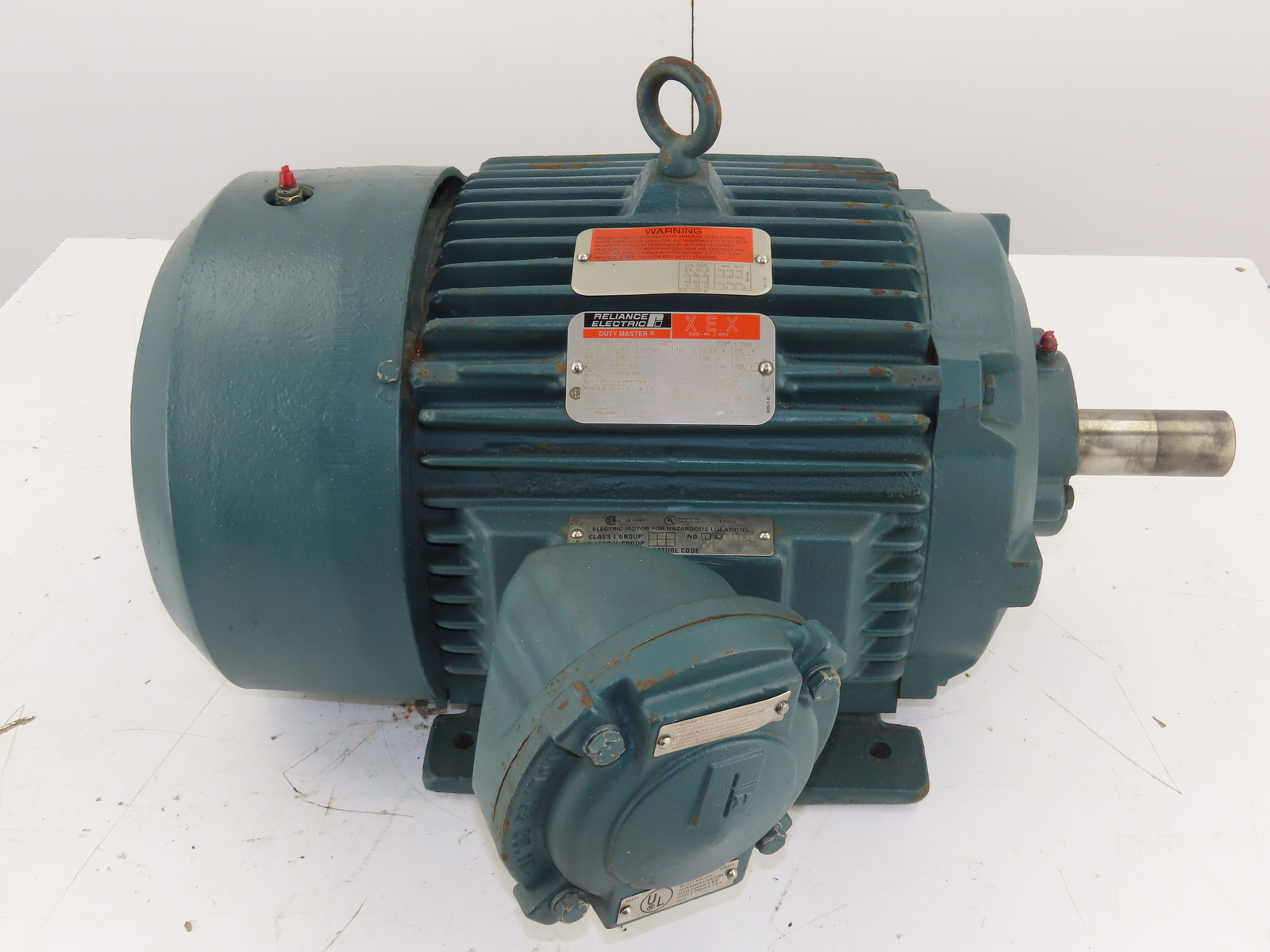 RELIANCE ELECTRIC DUTY MASTER XEX 254T 10HP 3555RPM Hazardous Loc Invertor MOTOR
