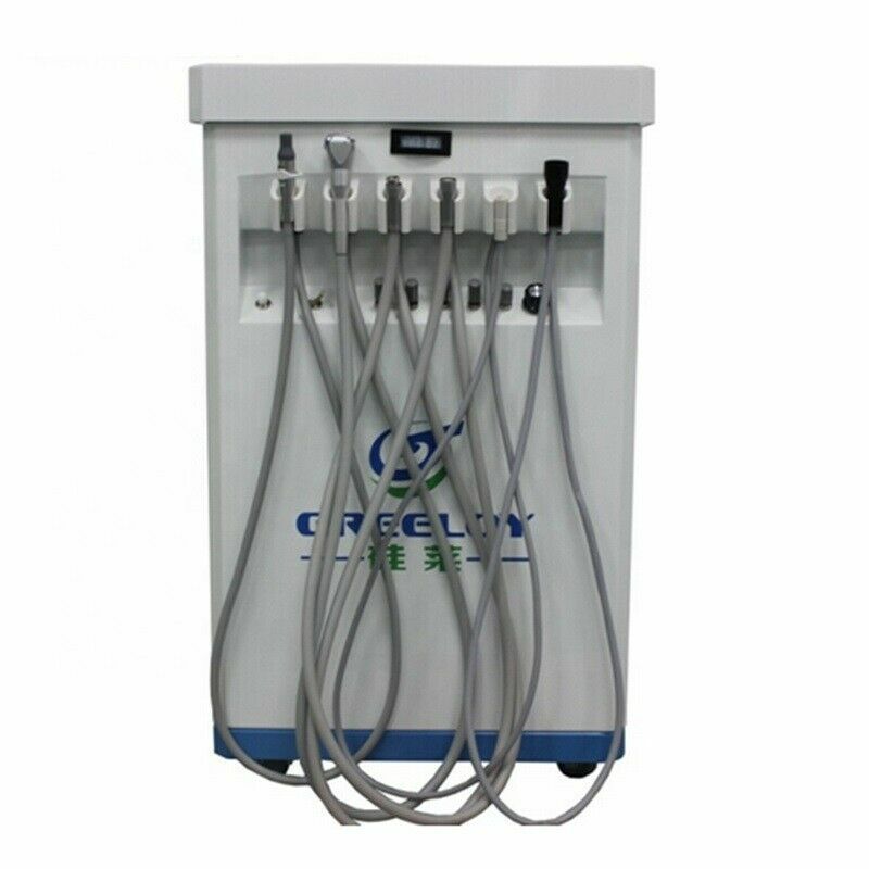 Dental Cart Delivery Unit GU-P209&Air Compressor Curing light Scaler 4H US STOCK