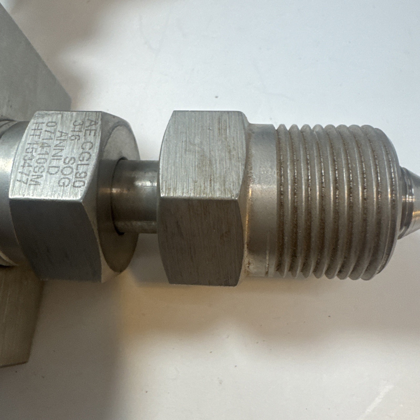 Autoclave Engineers 30VM9072-WO High Pressure Needle Valve MWP 30,000 PSI @ RT