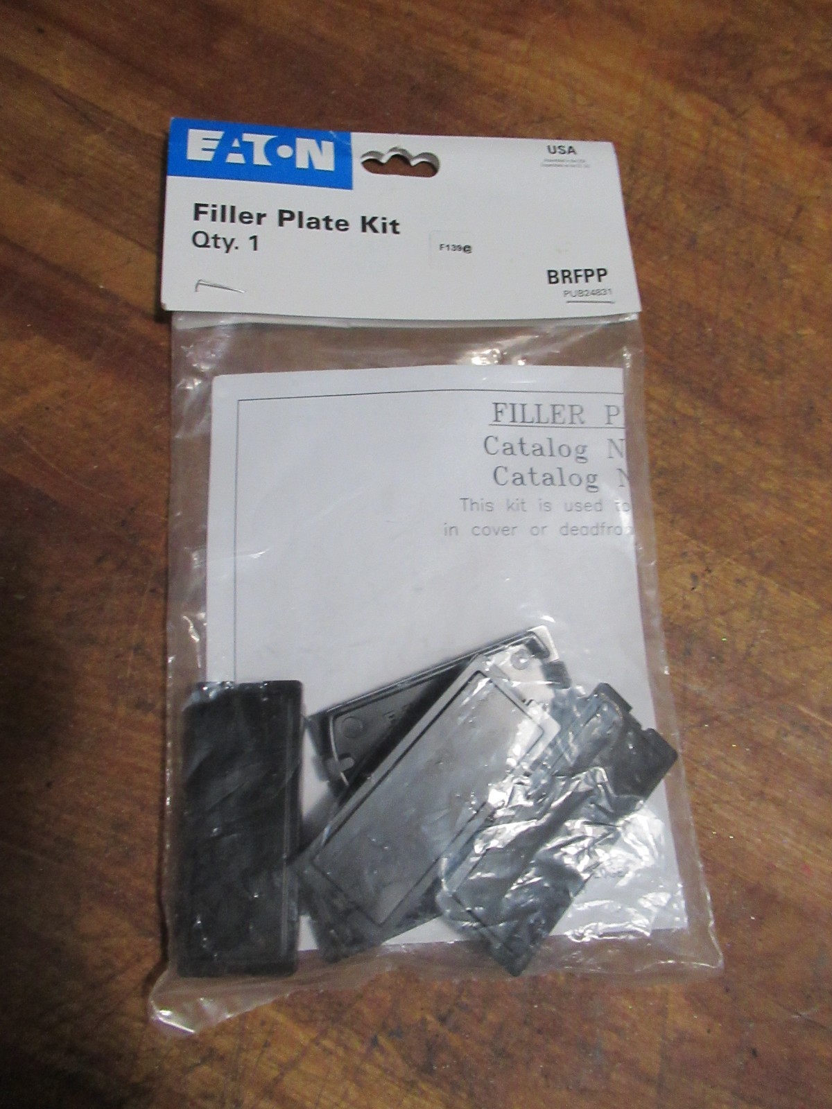 Eaton BRFPP Filler Plate for 1-Inch Circuit Breakers, Pack of 5
