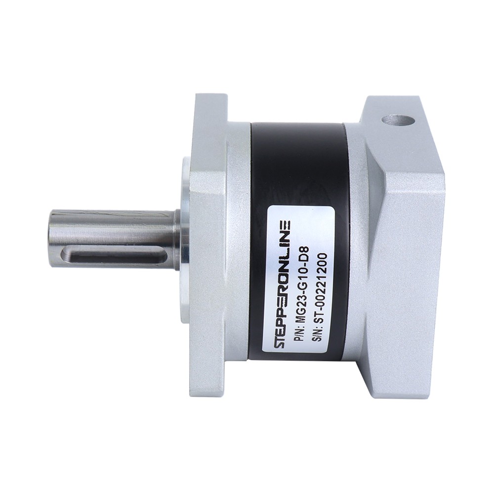 Planetary Gearbox 10:1 Backlash 30arc-min for 8mm Shaft Nema 23 Stepper Motor